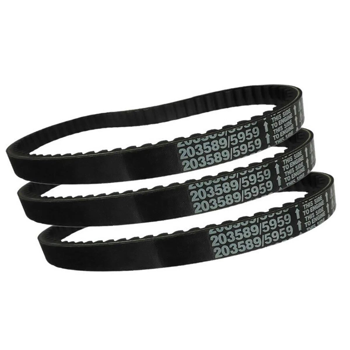 203589 belt clearance
