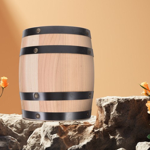 Adorno de barril de madera adorno de barril de vino whisky barril de madera decoración vino - Imagen 3 de 12