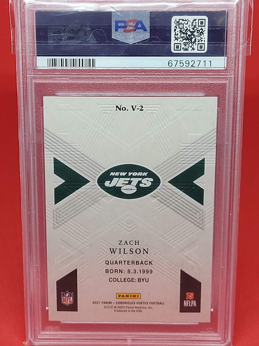 Wilson　VERTEX Zach Wilson RC PSA 9 Chronicles Vertex NYJets ROOKIE MINT