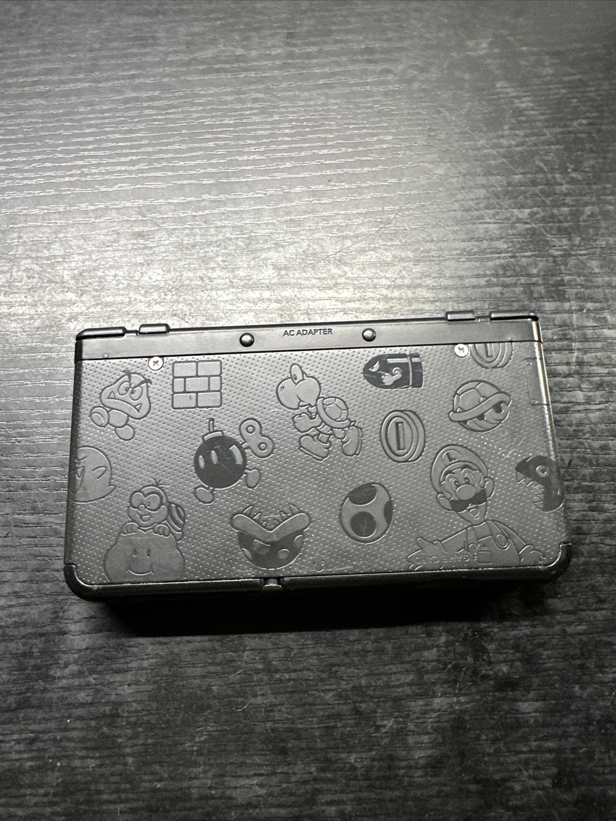 New Nintendo 3DS Super Mario Black Edition System 45496782078 eBay