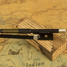 Advanced Carbon Fiber Violin Bow 4/4 Black Hair Wild Tone Straight