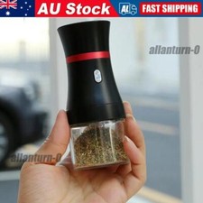 Portable Electric Grinder Herb Grinding USB Rechargeable Fast High Power Black