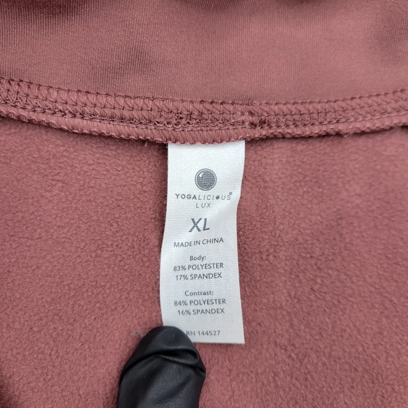 yogalicious yoga lux thumb holes sweater