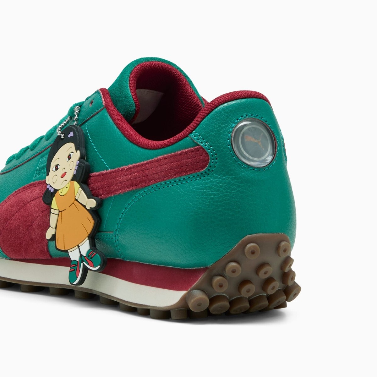 Puma X Squid Game Easy Rider Intense Red-Dark Pine 399431-01