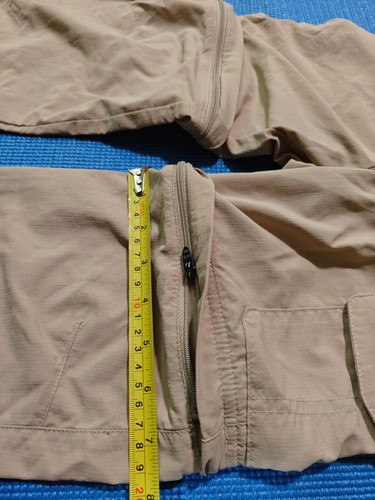 NEW COLUMBIA UNISEX KIDS BEIGE ZIP OFF CONVERTIBLE CHINO SHORTS PANTS SIZE 4/5 - Picture 3 of 9