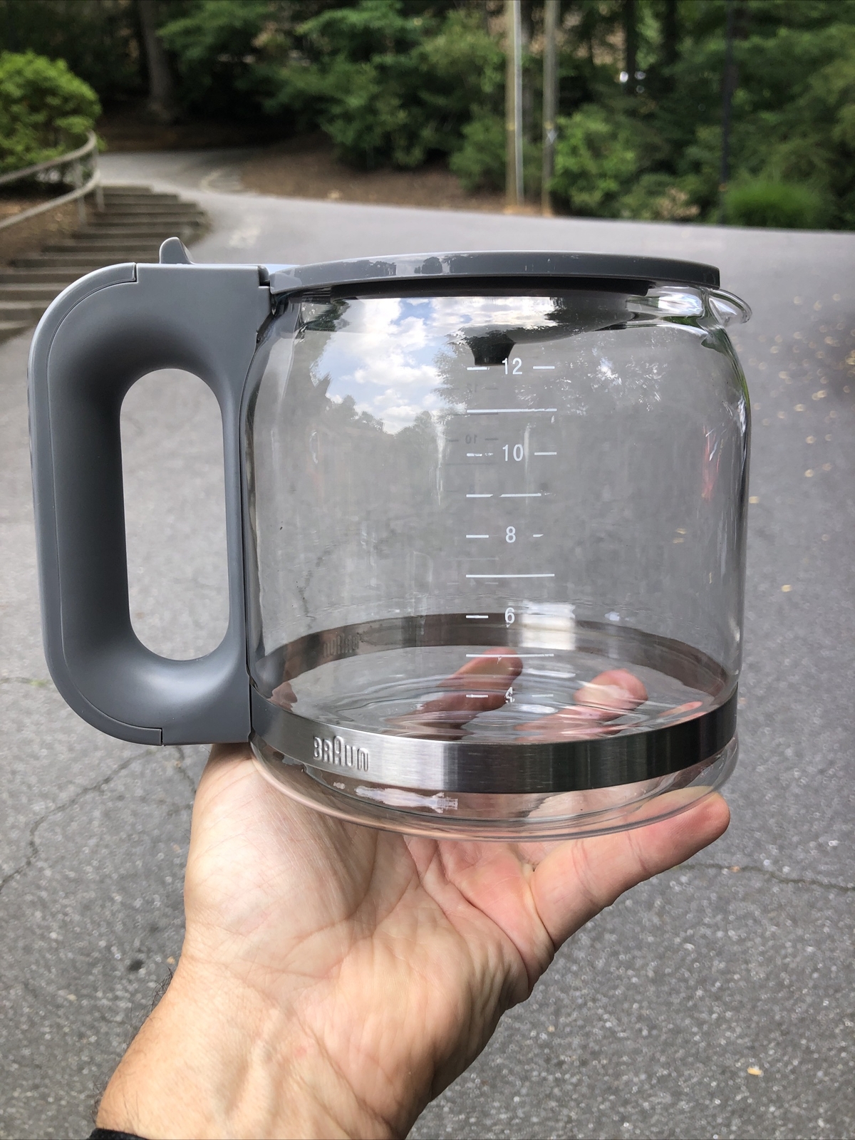 Braun Brew Sense 3107 Coffee Maker Replacement 12 Cup Black Glass