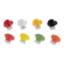 2 Shaped Ceramic Toilet Tank Flush Button Press Presser Handle Assist Aid Tool