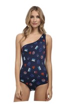 MARC by Marc Jacobs Kristen Don't Panic Reversible Swimsuit Size XSM
