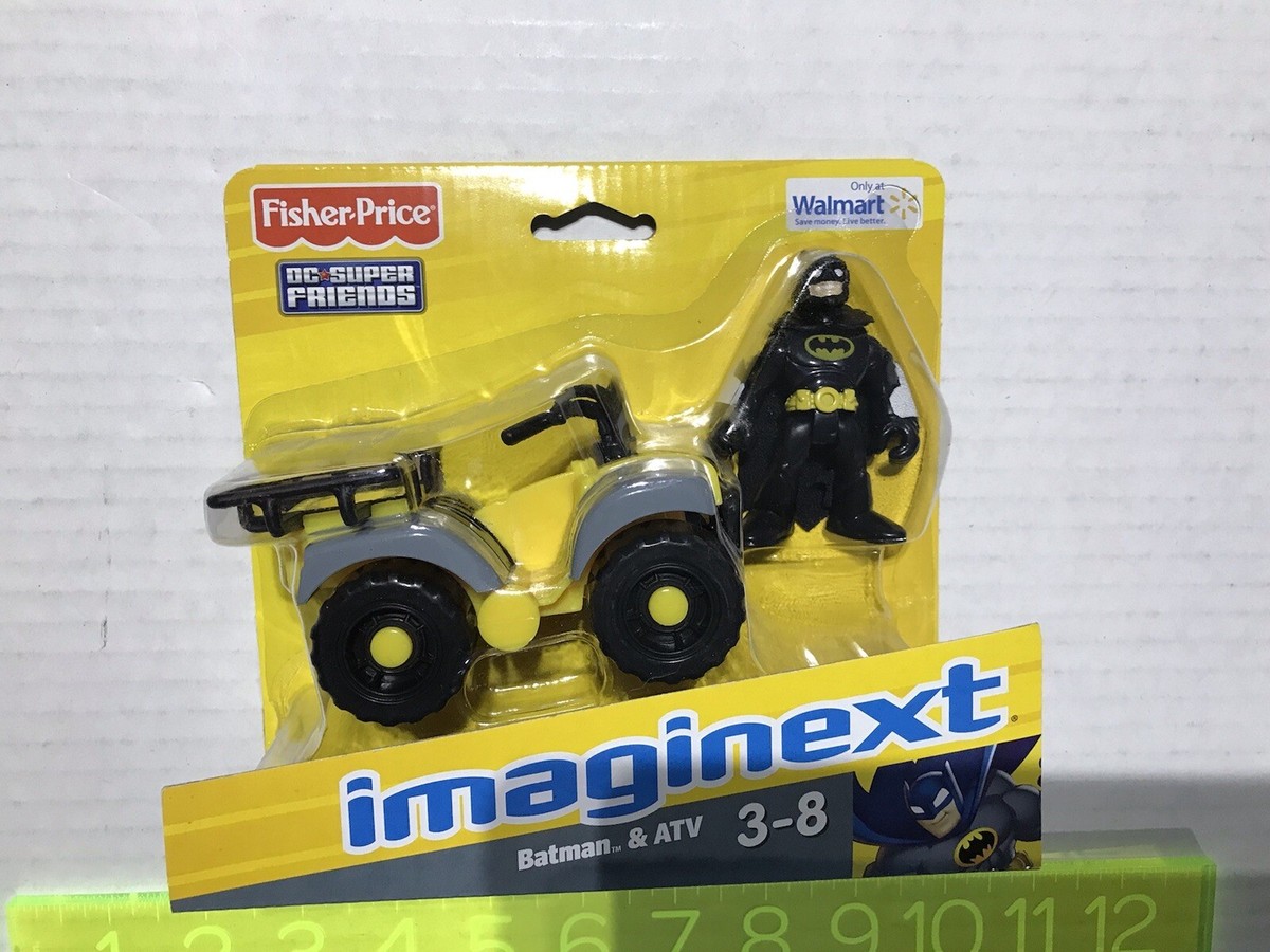 Imaginext DC Super Friends BATMAN ATV Only at Walmart Fisher -Price New