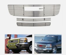 Billet Grille Fits 2003-2006 GMC Sierra1500/2500HD/3500/07 Classic Sierra Grill
