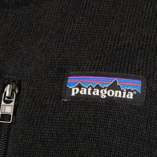 Patagonia Better Sweater Vest Men's Small Black Full Zip Fleece Gorpcore - Picture 3 of 12