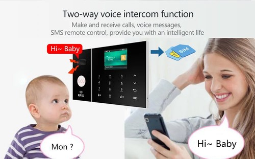 LOT Tuya Smart Home Gsm Wifi Alarm System Home Security Smart Life Control work - Picture 20 of 32