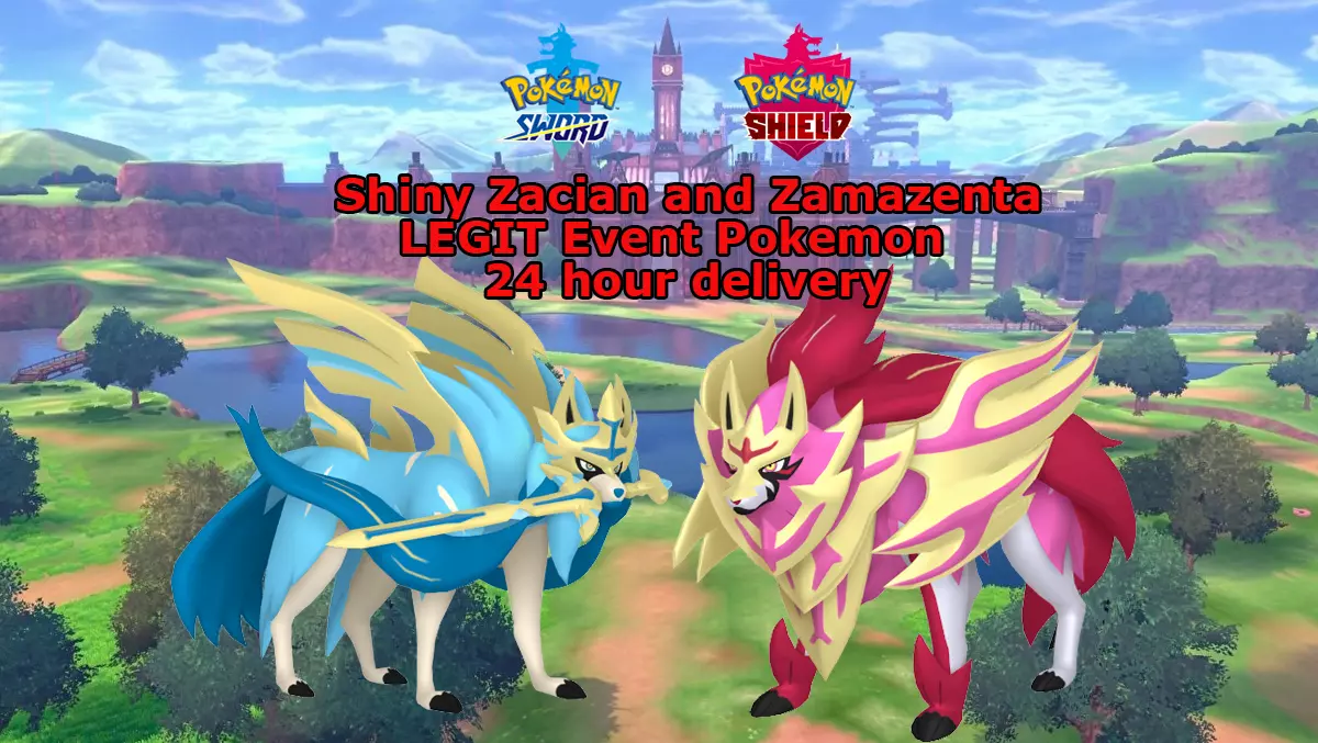 Pokémon Sword And Shield Shiny Zacian/Zamazenta Distribution