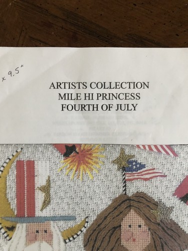 Artist Collection Mile Hi Princess Sam And Betsy Needlecraft Kit. Americana - Picture 9 of 9