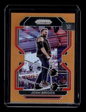 2022 Panini Prizm WWE Prizms Orange #177 Josh Briggs /99 - EXACT SCAN