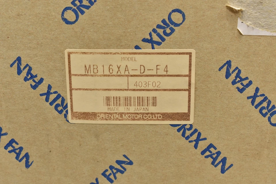 Oriental Motor MB16XA-D-F4, Orix, центробежный вентилятор / воздуходувка, 200 В переменного тока - Изображение 2 из 4
