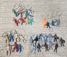 Medieval Knights/Cowboy/Native American/Military Army Figurine Lot Of 31 Pc