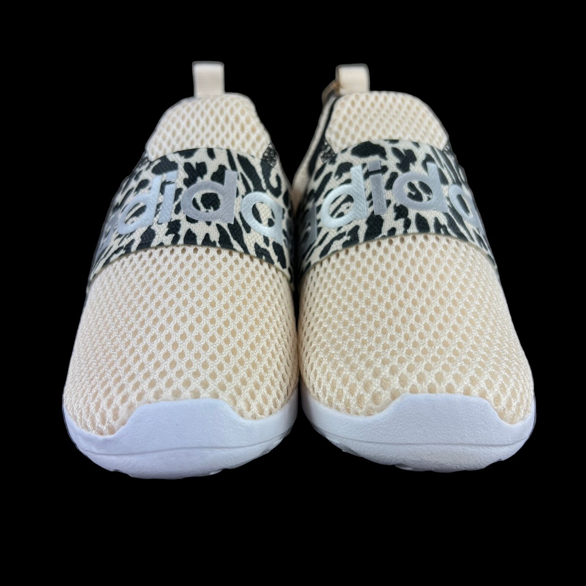 Adidas Lite Racer Adapt 4.0 I Ivory Leopard Shoes GV9117 Toddler