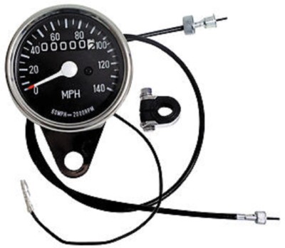 MINI SPEEDOMETER + CABLE 2:1 RATIO HARLEY SPORTSTER IRONHEAD XL