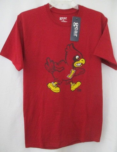 IOWA STATE CYCLONES 58 GEAR COTTON T-SHIRT - SIZE S - NEW