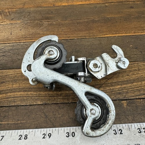 Vintage Peugeot Rear Derailleur Long Cage Simplex Triple Claw Hanger France SX - Picture 6 of 17
