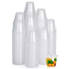 500 Pack Disposable Medicine Cups 1oz Medical Plastic Measuring Cups For Medi...