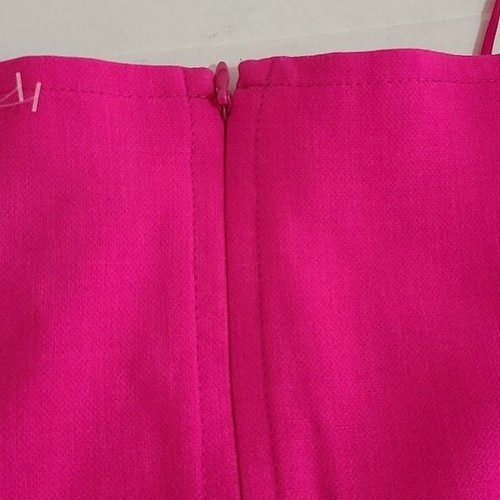 Victoria Beckham for Target Dress Fuchsia Drop Waist Size XS NWT - 第 6/10 張圖片