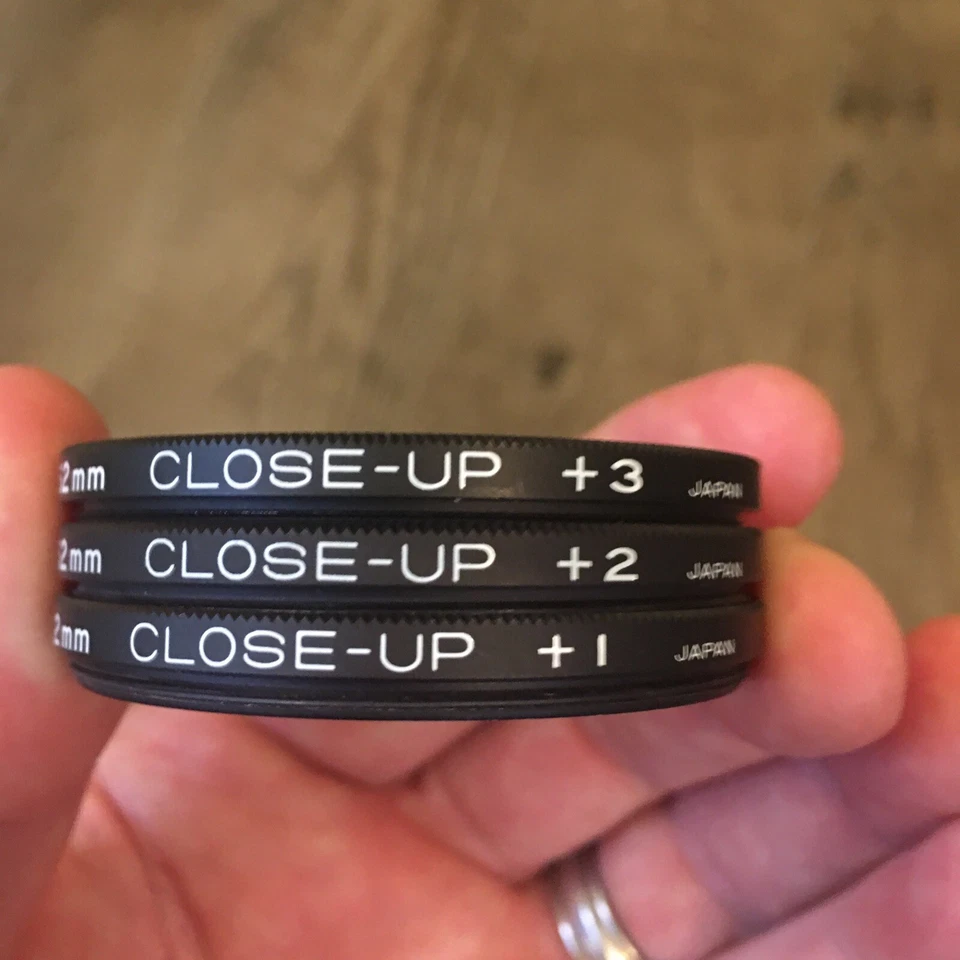 Super Albinar 52mm Close-Up +3 +2 +1 Filters & Step Downs 46-52 and 7-6 w/ Case - Image 4 of 4