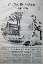 1937 January 3 WALLACE FOLLETTES SPAIN CIVIL WAR CHIANG KAI-SHEK WOOLF CESARE NY