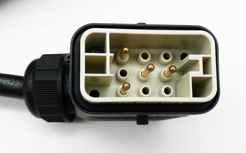 Woodhead molex 0935990011 HDC S-QD 8 GW-CONN Single ended male 15m -unused- - Picture 4 of 7