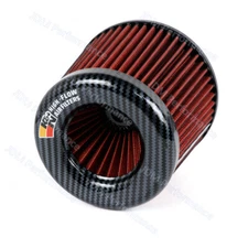  RED 3inch 76mm K&N Super Power Air Filter High Flow Performance Intake Cleaner