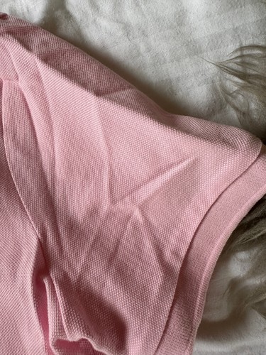 Pure collection pink cotton pique polo shirt UK 12 - Picture 8 of 15