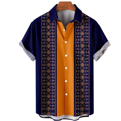 Camisa de vestir de boda de playa de guayabera cubana informal con botones de manga corta para hombre - Imagen 19 de 43