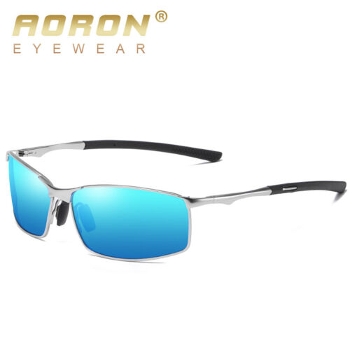 Occhiali da sole fotocromatici polarizzati da uomo UV400 Pilot occhiali sportivi occhiali da guida - Foto 24 di 25