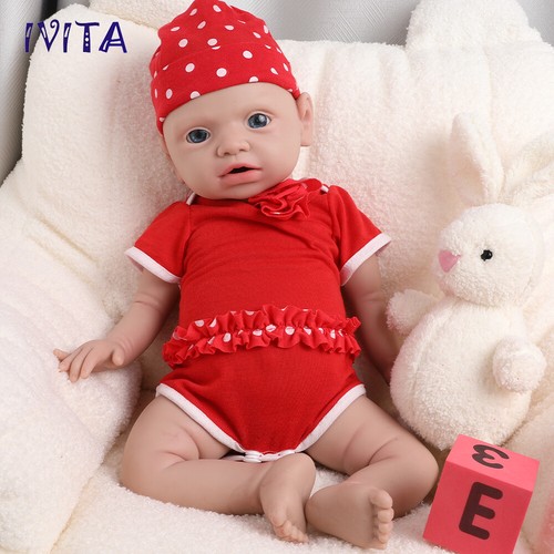 19''Lifelike Girl Newborn Full Body Silicone Reborn Baby Doll Like A Real Baby - 第 10/12 張圖片