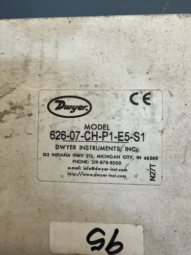 DWYER INSTRUMENTS 626-07-CH-P1-E5-S1 PRESSURE TRANSMITTER, NEW FREE SHIPPING - Picture 2 of 8