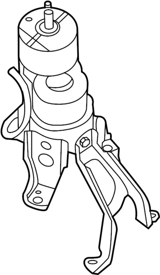 Montaje trasero original Nissan 11320-3JA0B Foto 2 de 3