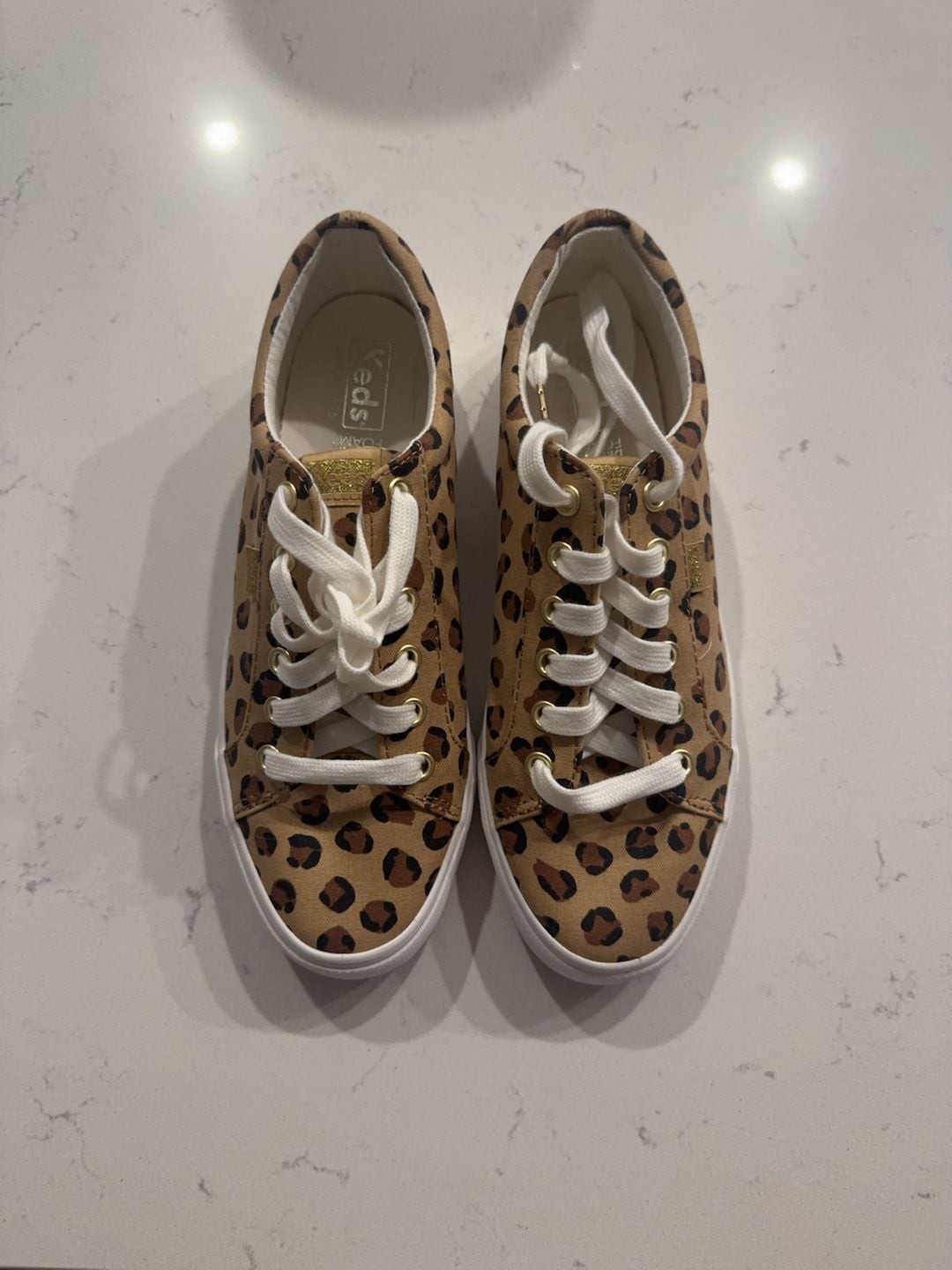 Keds Women's Leopard Print Canvas Sneakers