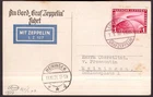 Germany, 1931 Zeppelin flown photographic postcard -HD82