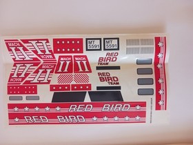 Lego System 5591 Model Team Red Bird Truck With Jet 99% Complete