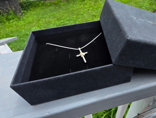 David Yurman Cable Collectibles X Cross Necklace