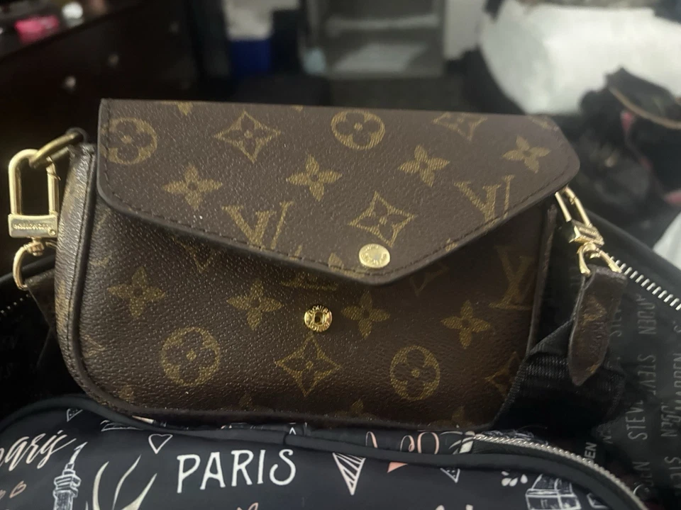 Подлинный Louis Vuitton через плечо с небольшой стенкой - Изображение 2 из 4
