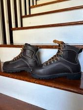 Danner BRAND NEW Mens Quarry GTX Waterproof Steel Toe Boots Size 7.5 US Brown