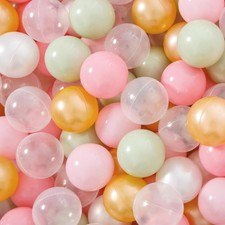 STARBOLO 100pk Ball Pit Balls for Toddlers, BPA Free Crush Proof Plastic Toy