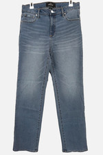 JORDACHE LADIES HIGH RISE STRAIGHT BLUE JEANS/SIZE 10/PRE-OWNED