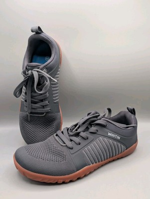 Whitin Barefoot Lace Up Athletic Trail Running Shoe Mens Size 40 W51  Black
