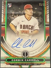 2023 Topps Tribute Corbin Carroll Rookie Auto /99 #TA-COC