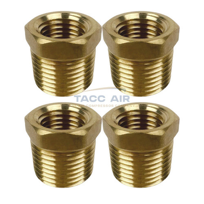 #ad 4PC 3 8quot; Male x 1 4quot; Female Hex Reducer Bushing Adapter Pipe Reducing Fitting $12.47