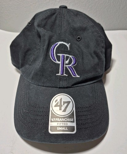 Colorado Rockies MLB '47 marca franchising aderente taglia small nuovo con etichetta - Foto 2 di 11
