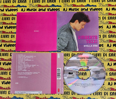 CD UMBERTO TOZZI stella stai 1980 GERMANY musicA CGD 9031-70657-2 (CI57)